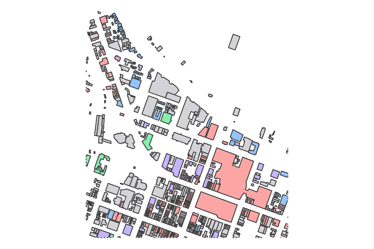 Program breakdown map