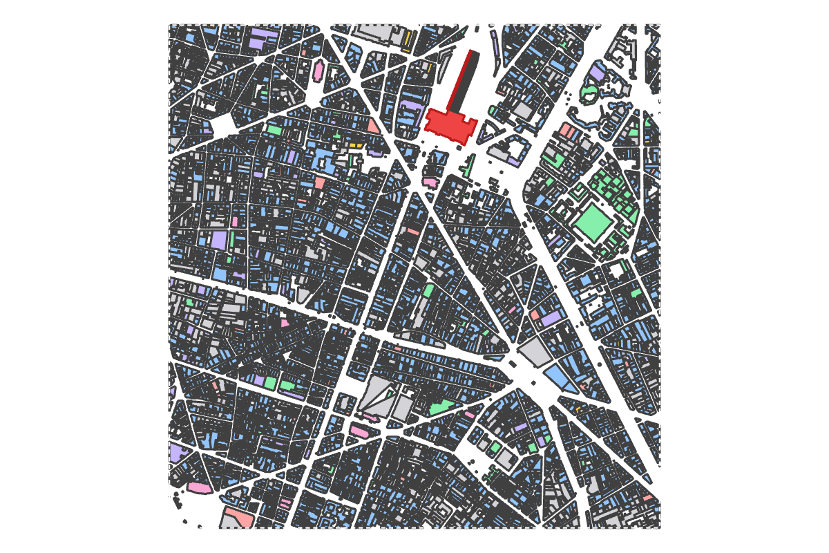 Program breakdown map