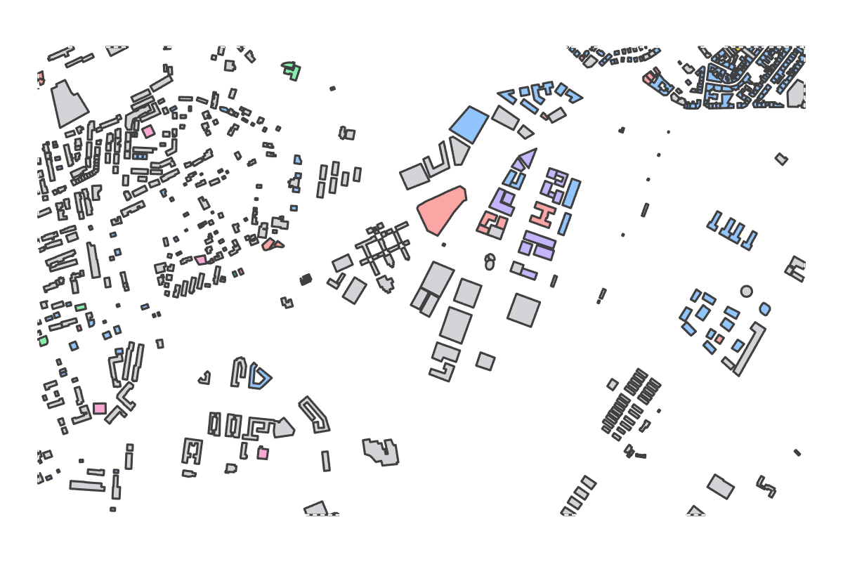 Program breakdown map