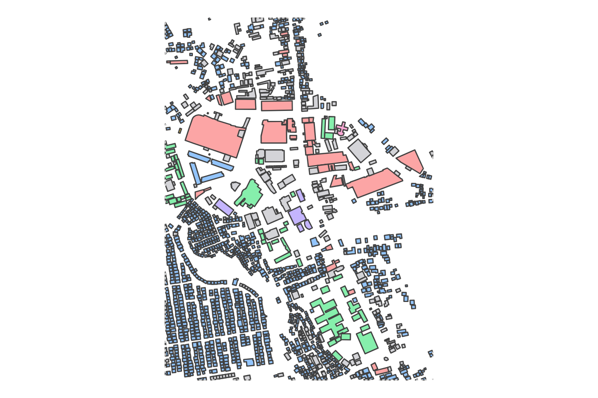 Program breakdown map