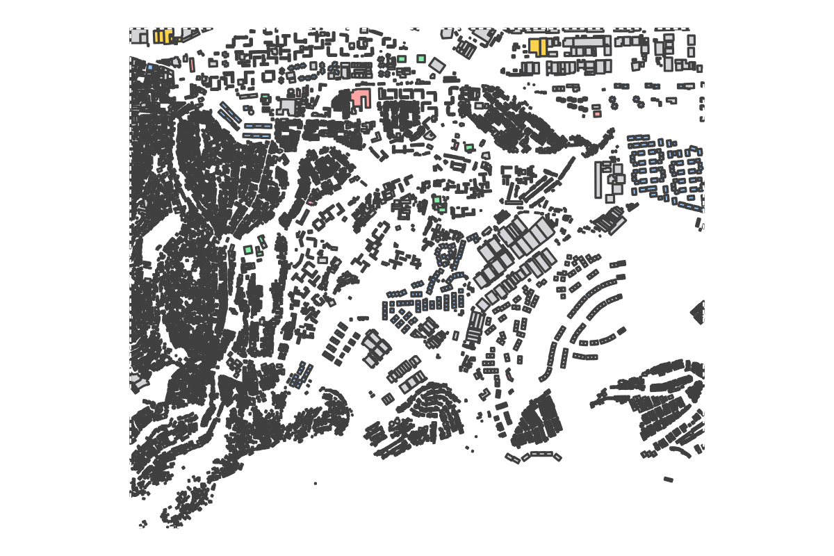 Program breakdown map