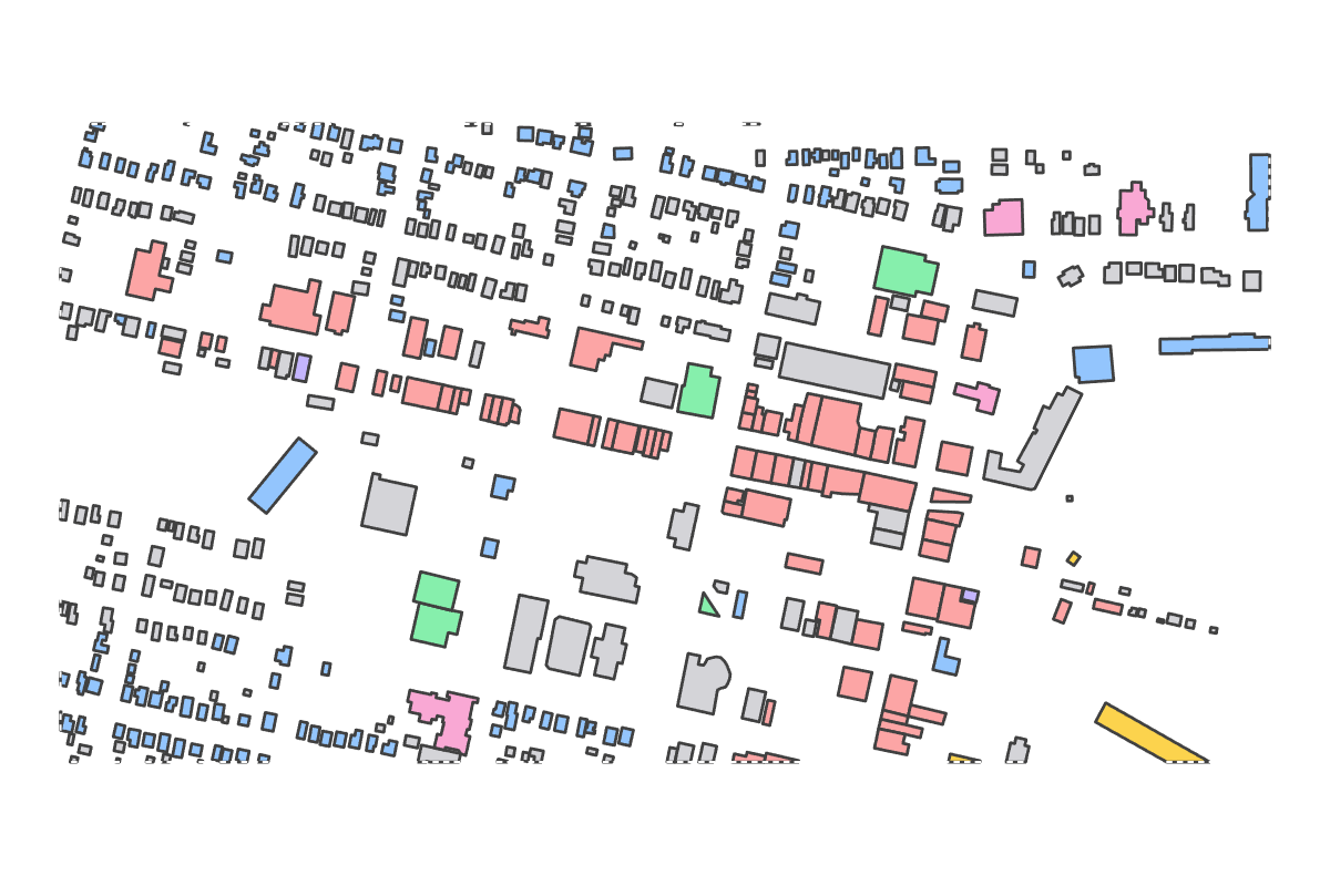 Program breakdown map