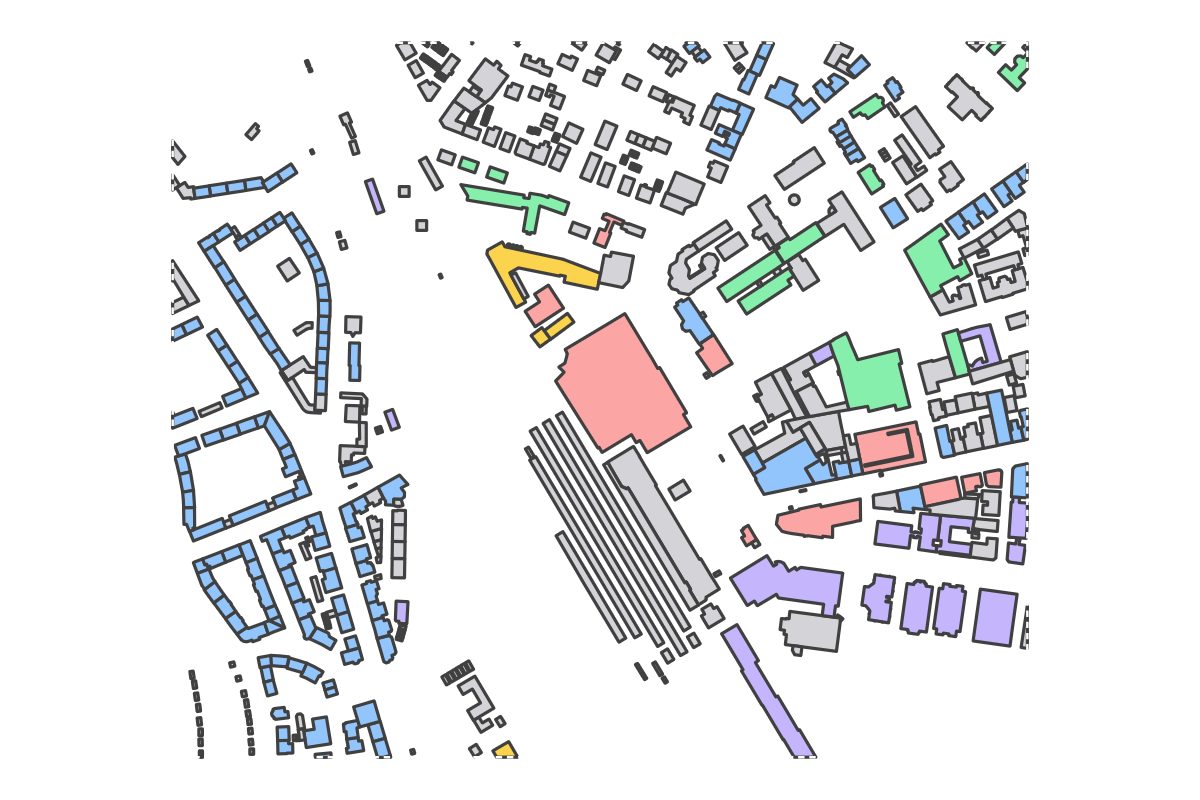 Program breakdown map