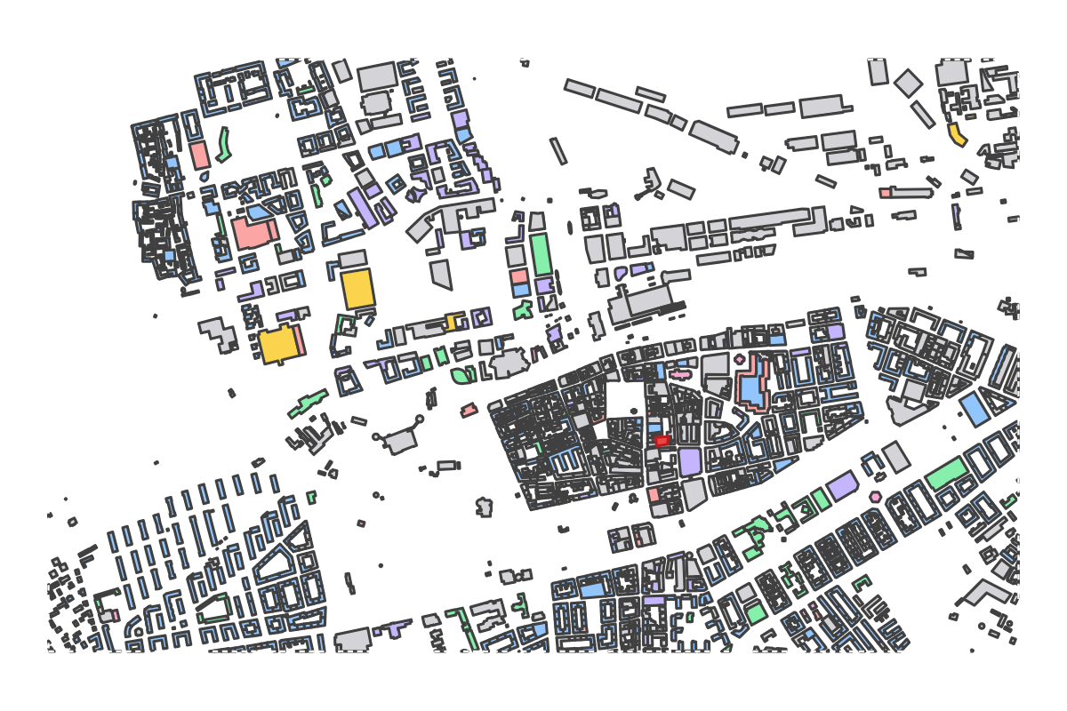 Program breakdown map