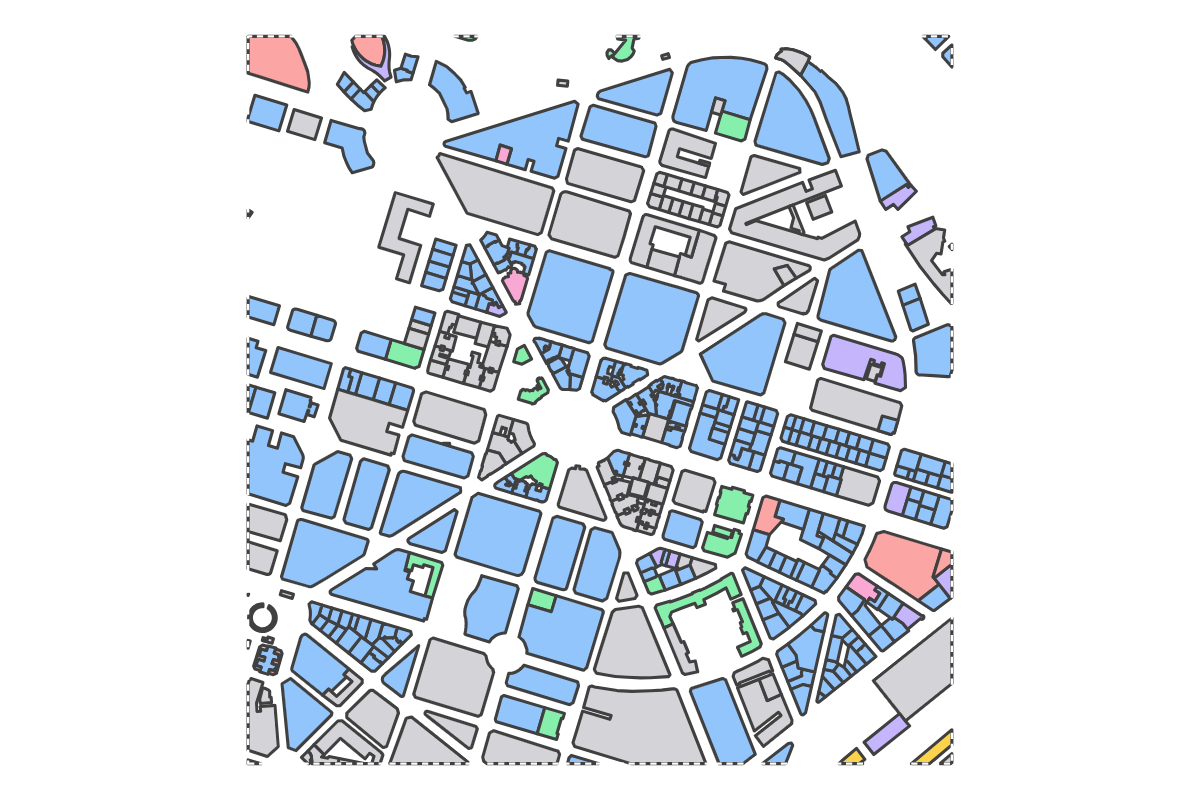 Program breakdown map