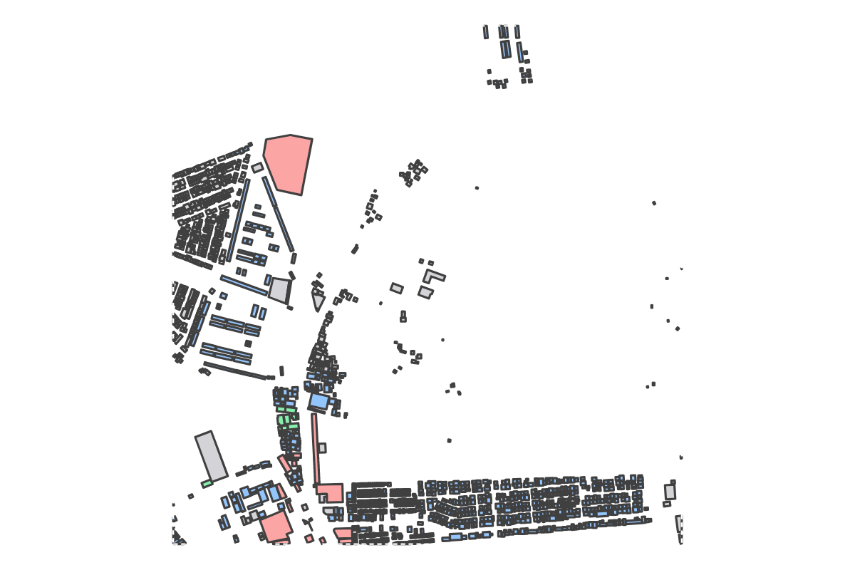 Program breakdown map