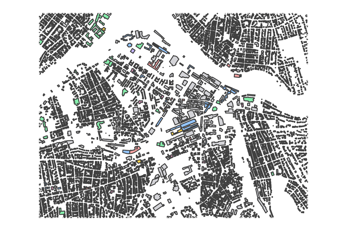 Program breakdown map