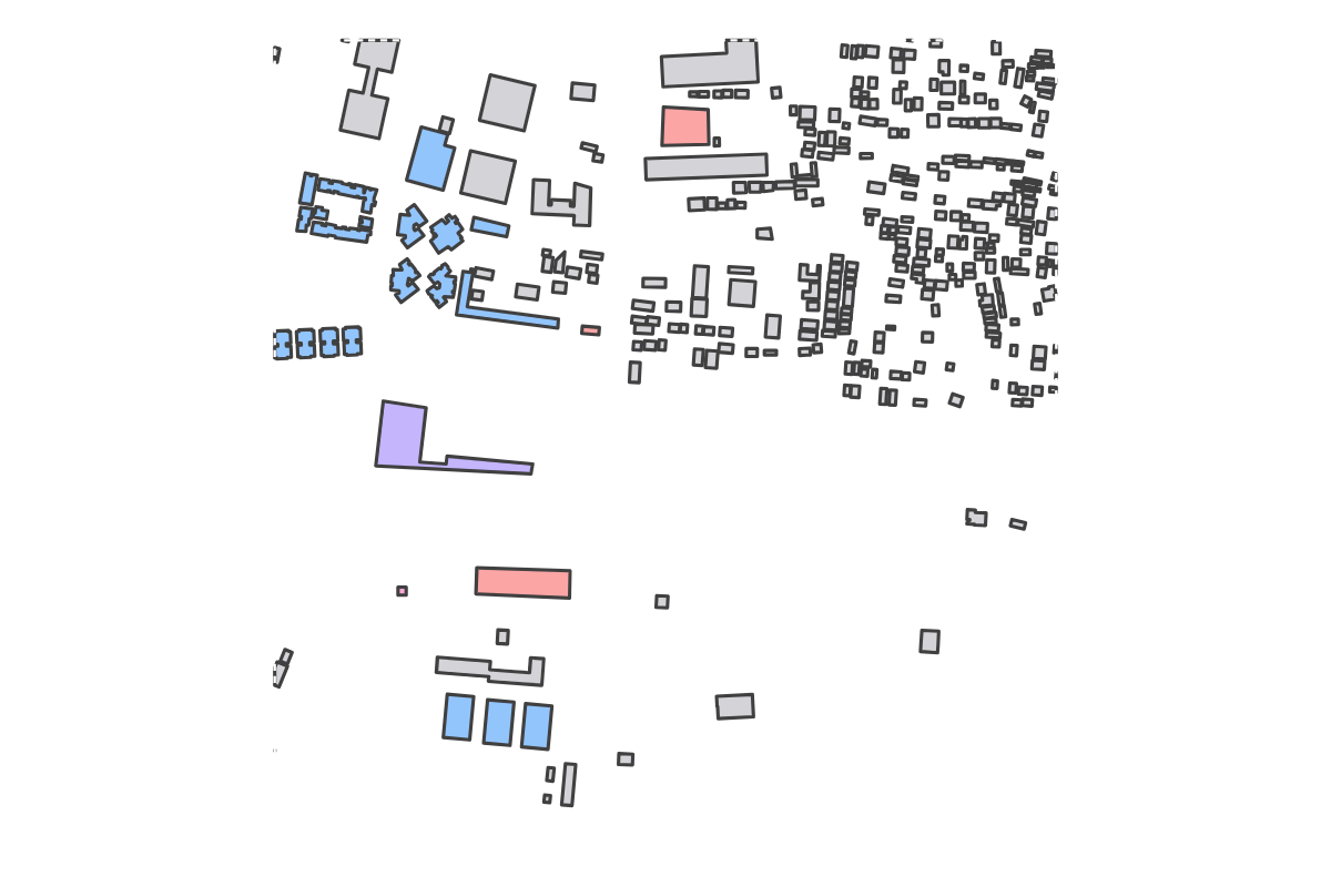 Program breakdown map