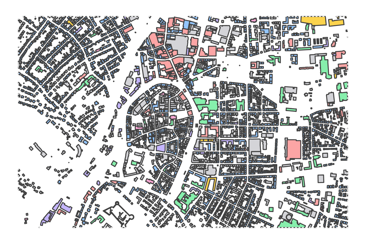 Program breakdown map