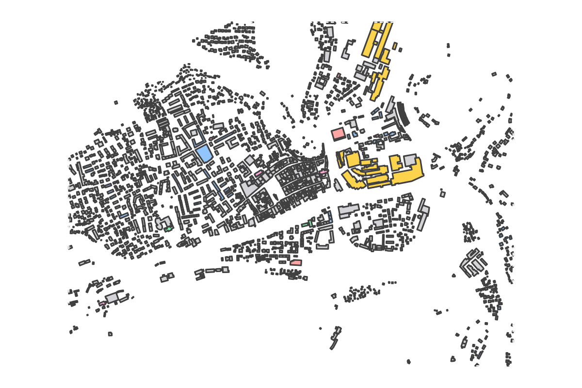 Program breakdown map