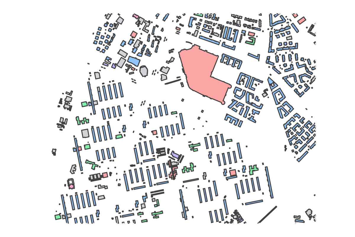 Program breakdown map