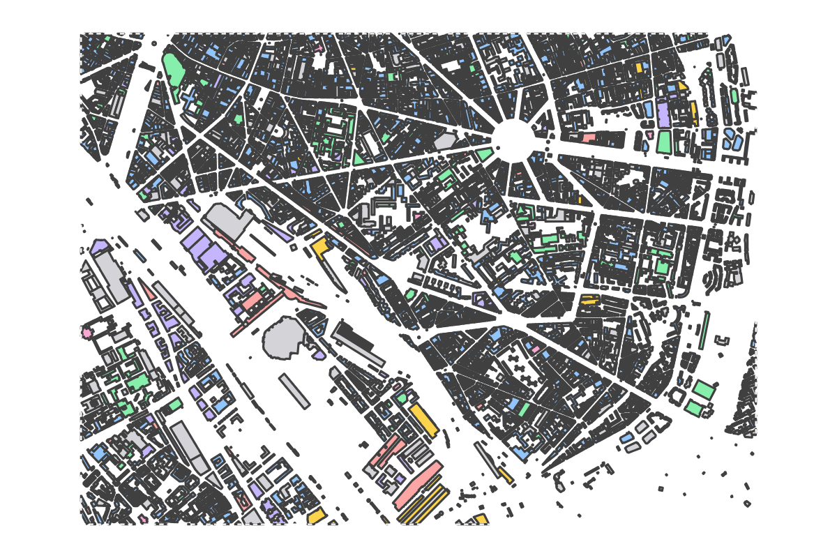 Program breakdown map