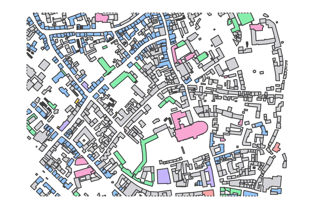 Program breakdown map