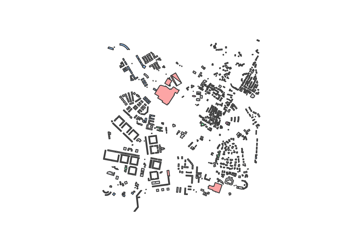 Program breakdown map