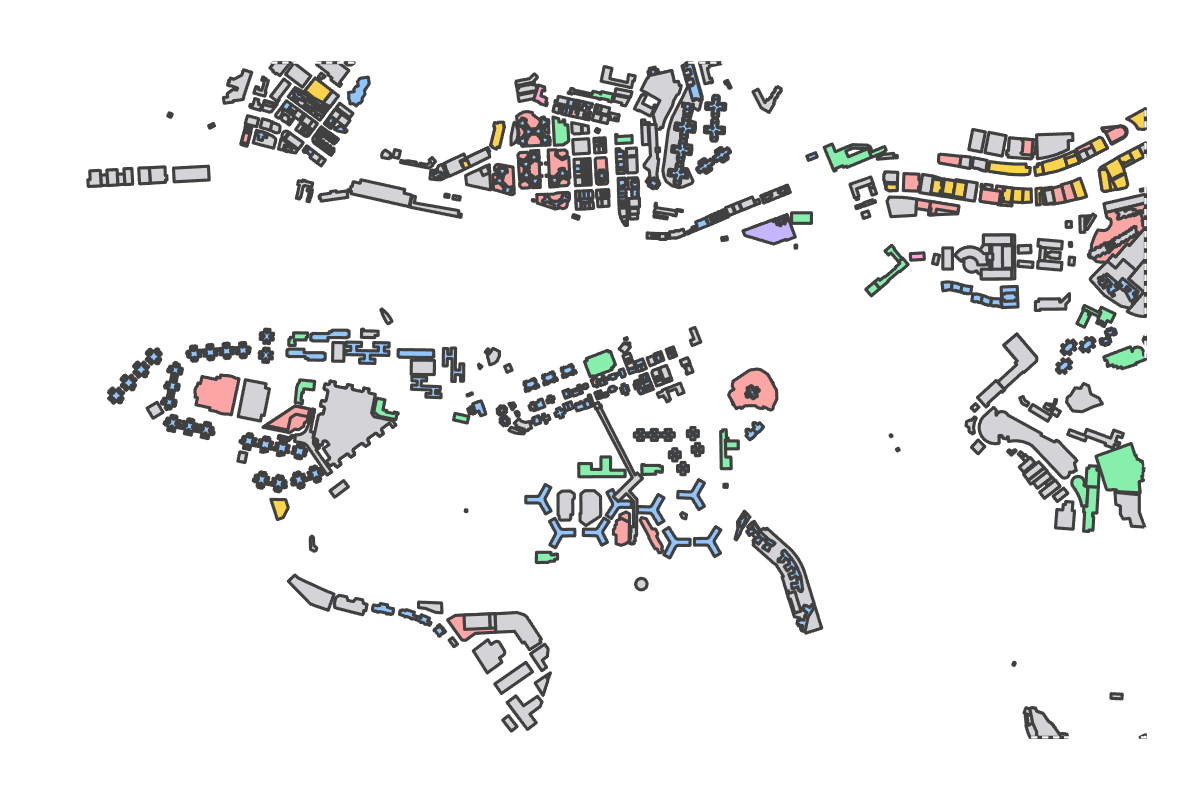 Program breakdown map