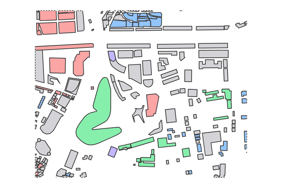 Program breakdown map