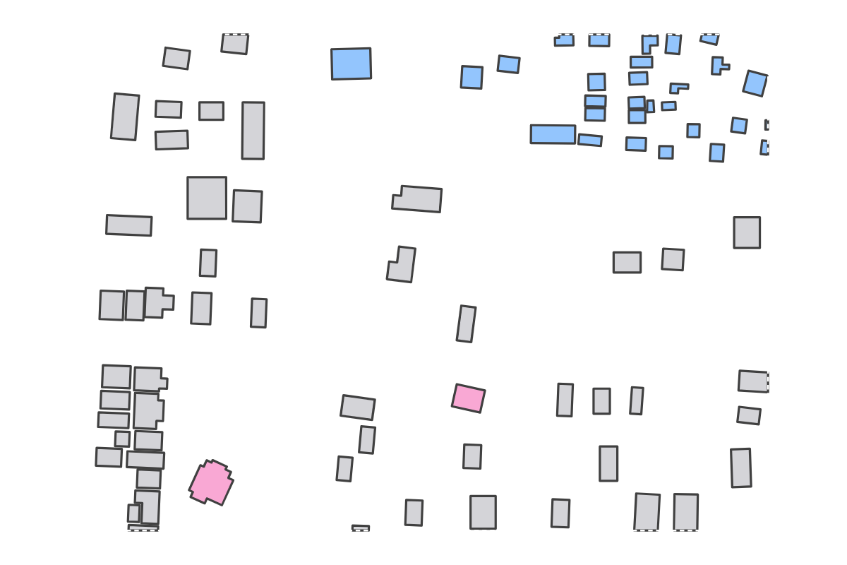 Program breakdown map