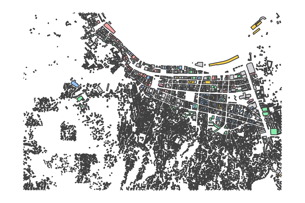 Program breakdown map