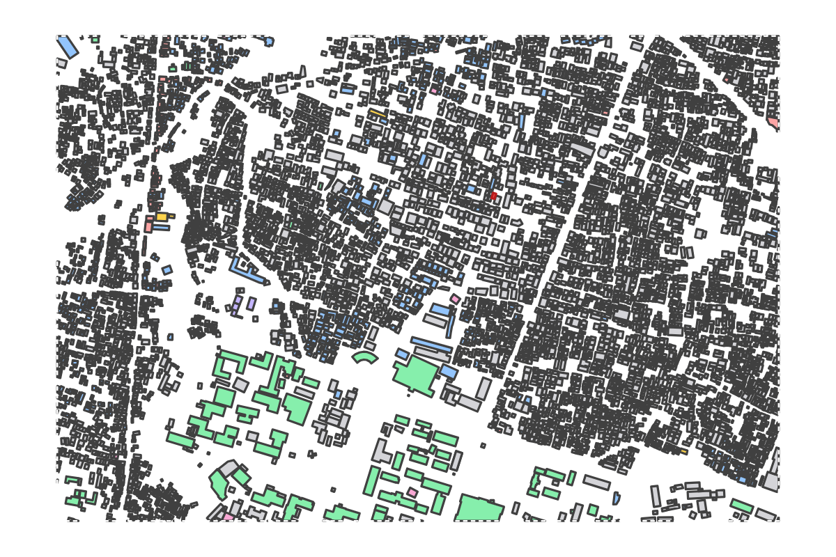 Program breakdown map