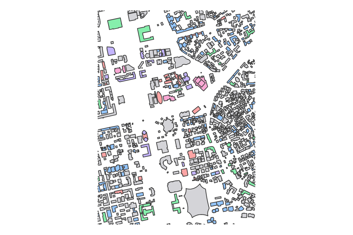 Program breakdown map