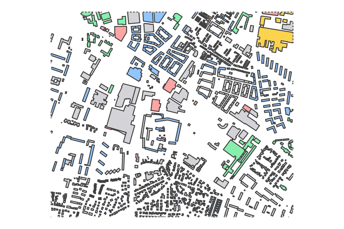 Program breakdown map