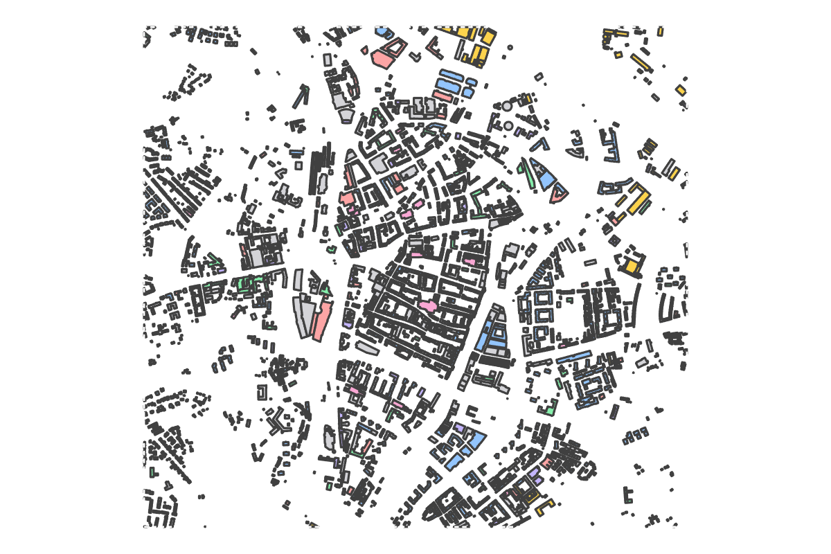 Program breakdown map