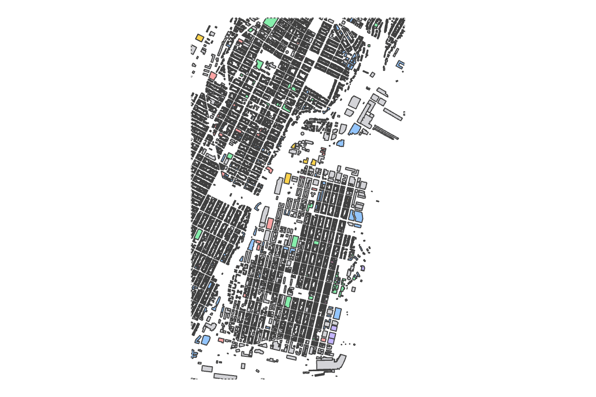 Program breakdown map