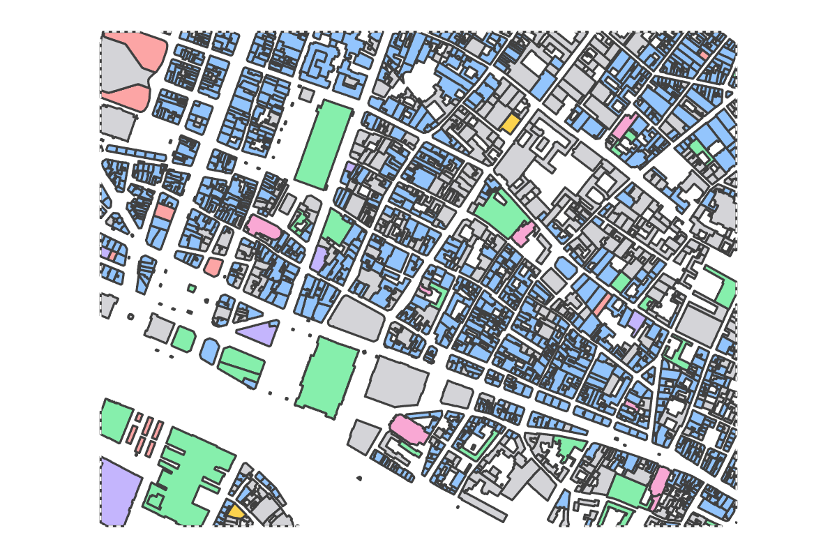 Program breakdown map