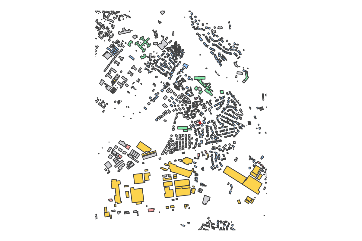 Program breakdown map