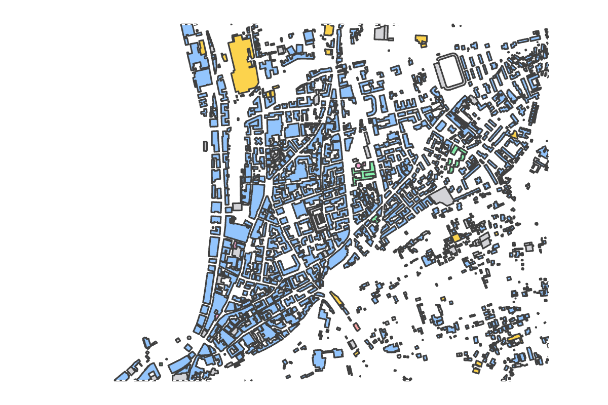 Program breakdown map