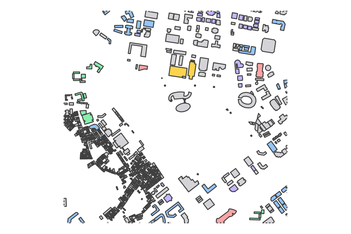 Program breakdown map