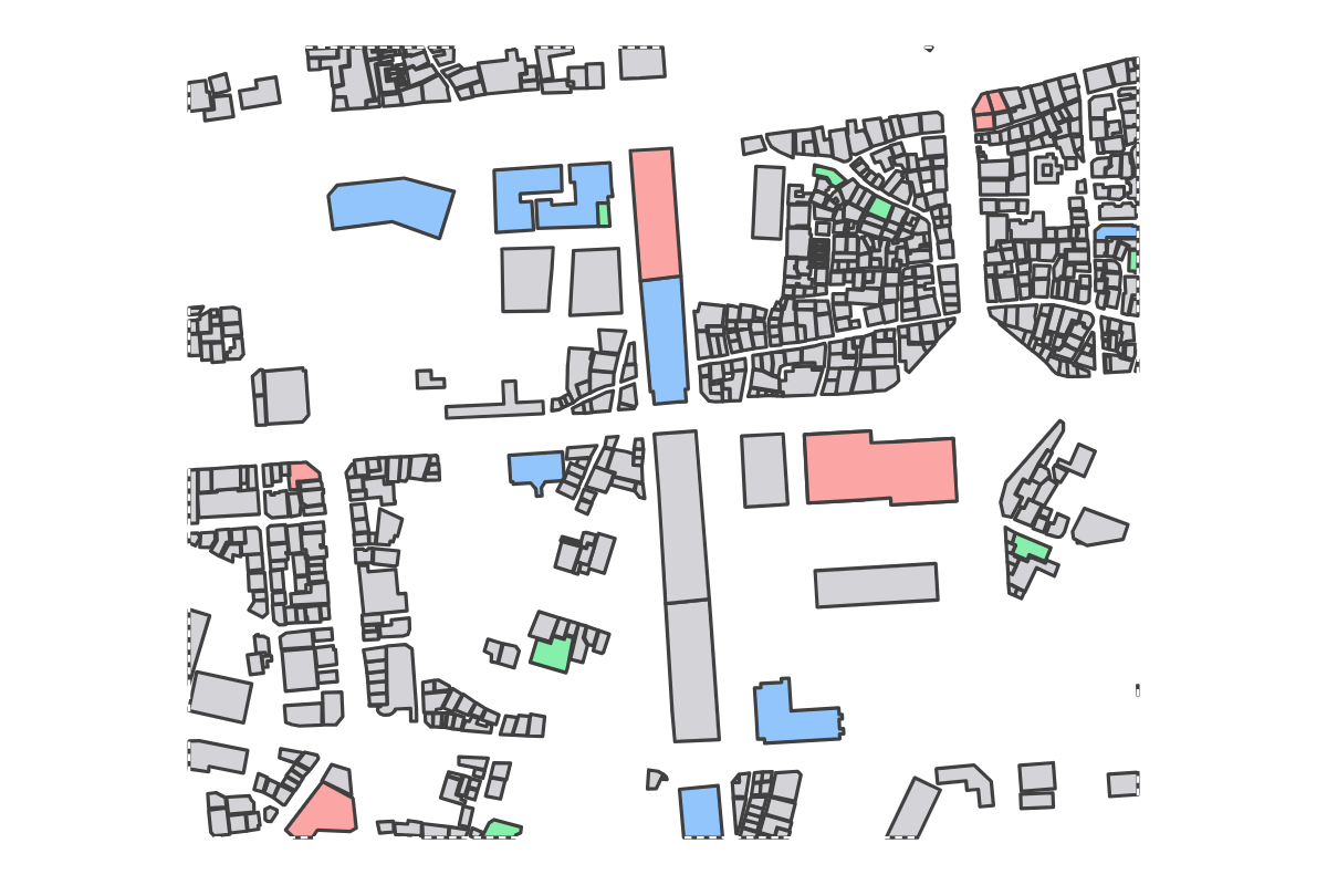 Program breakdown map