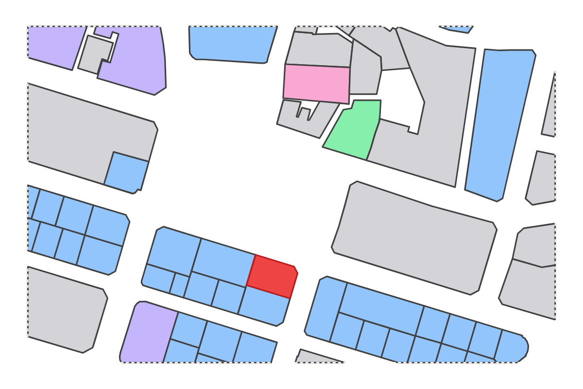 Program breakdown map