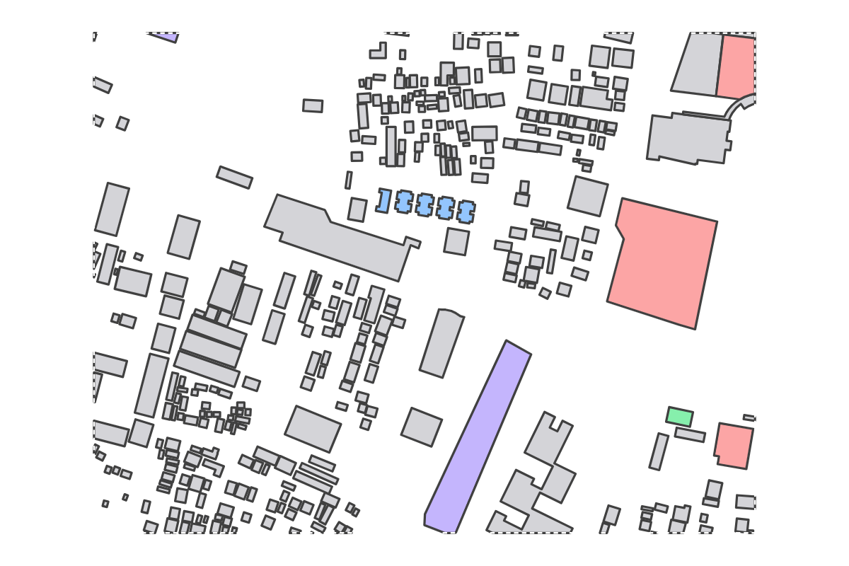 Program breakdown map