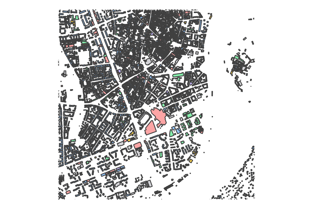 Program breakdown map