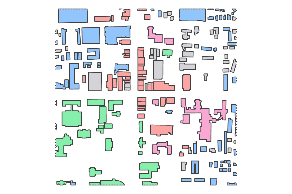 Program breakdown map