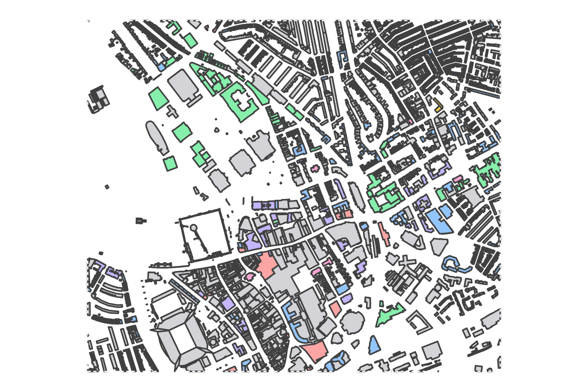 Program breakdown map