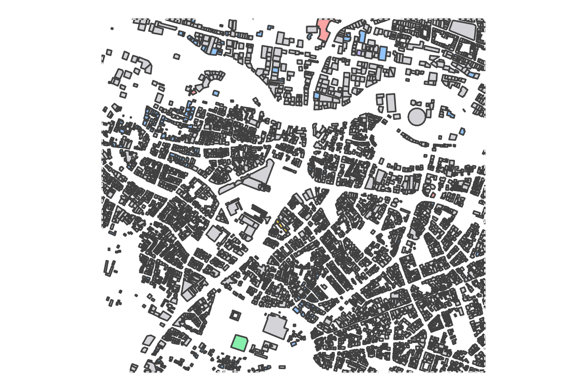 Program breakdown map