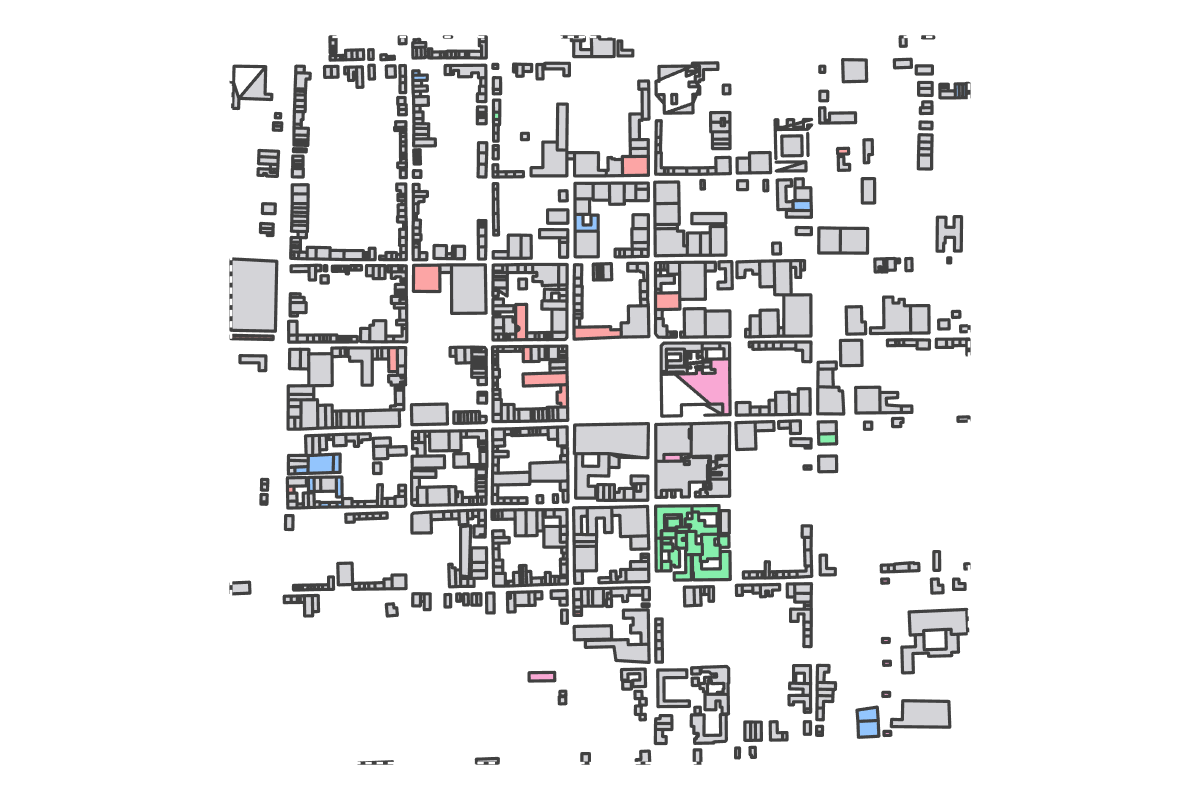 Program breakdown map