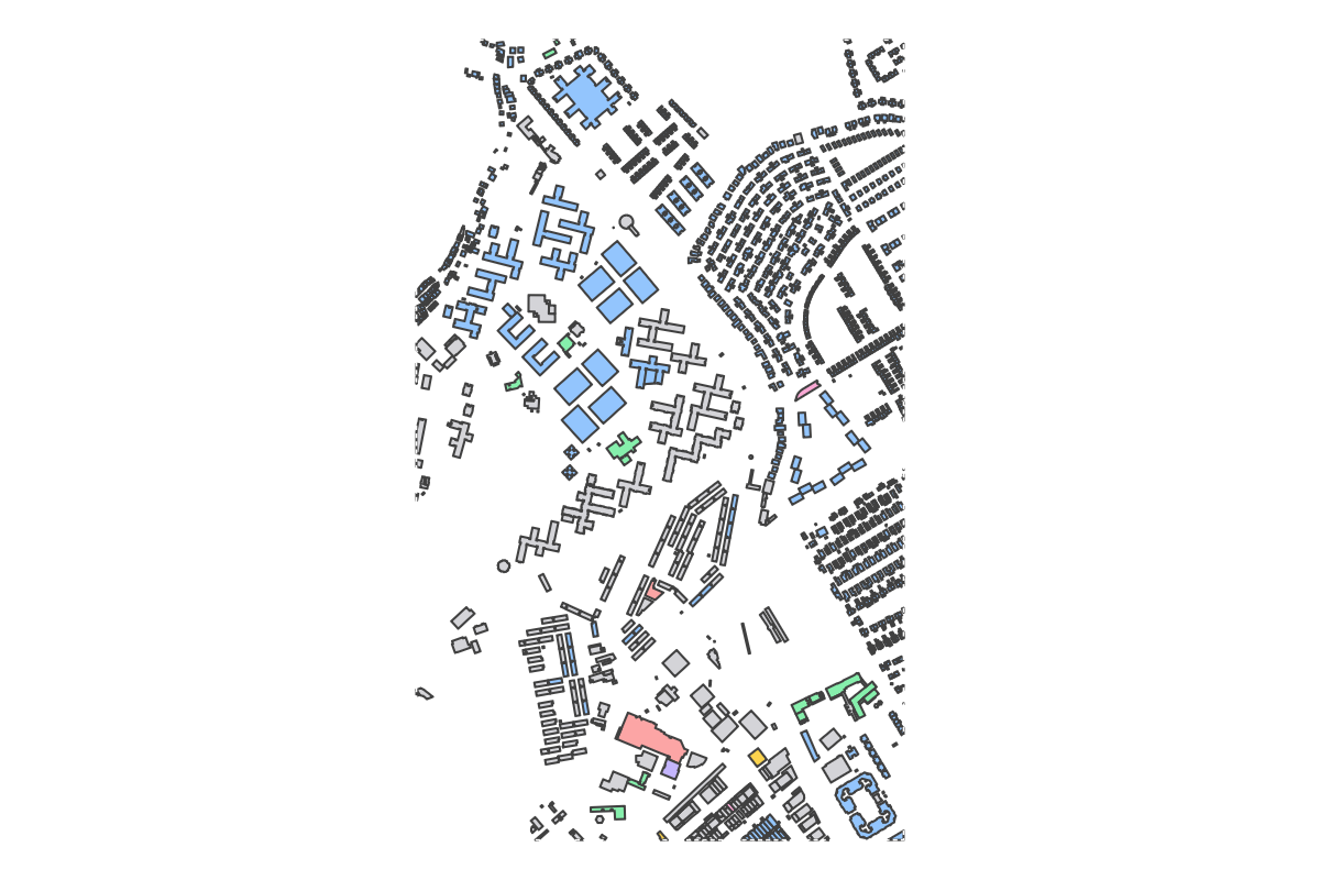 Program breakdown map