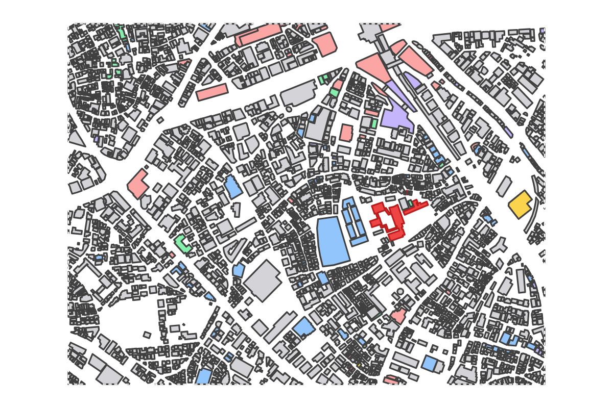 Program breakdown map