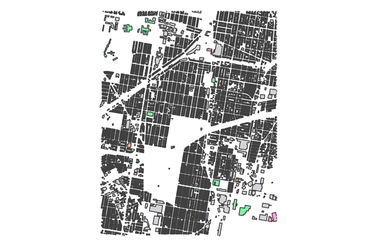 Program breakdown map