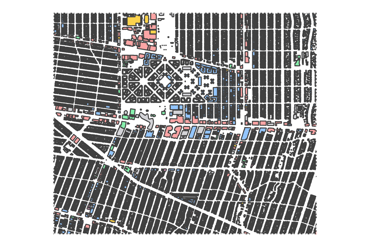 Program breakdown map