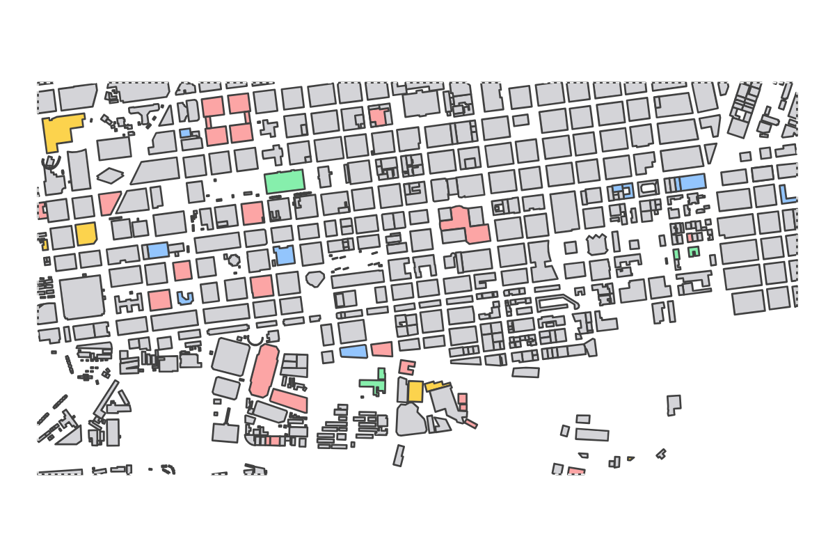 Program breakdown map