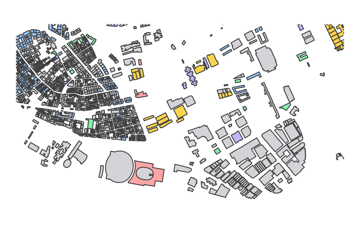 Program breakdown map