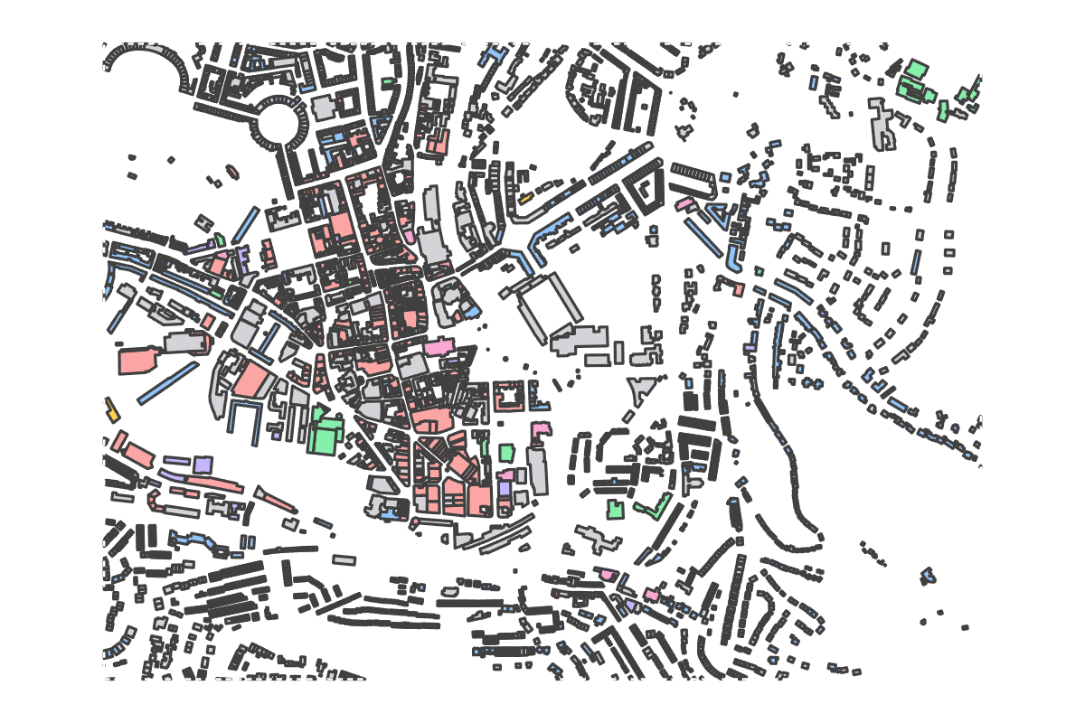 Program breakdown map