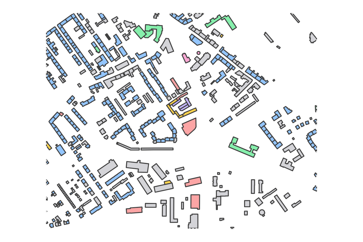 Program breakdown map