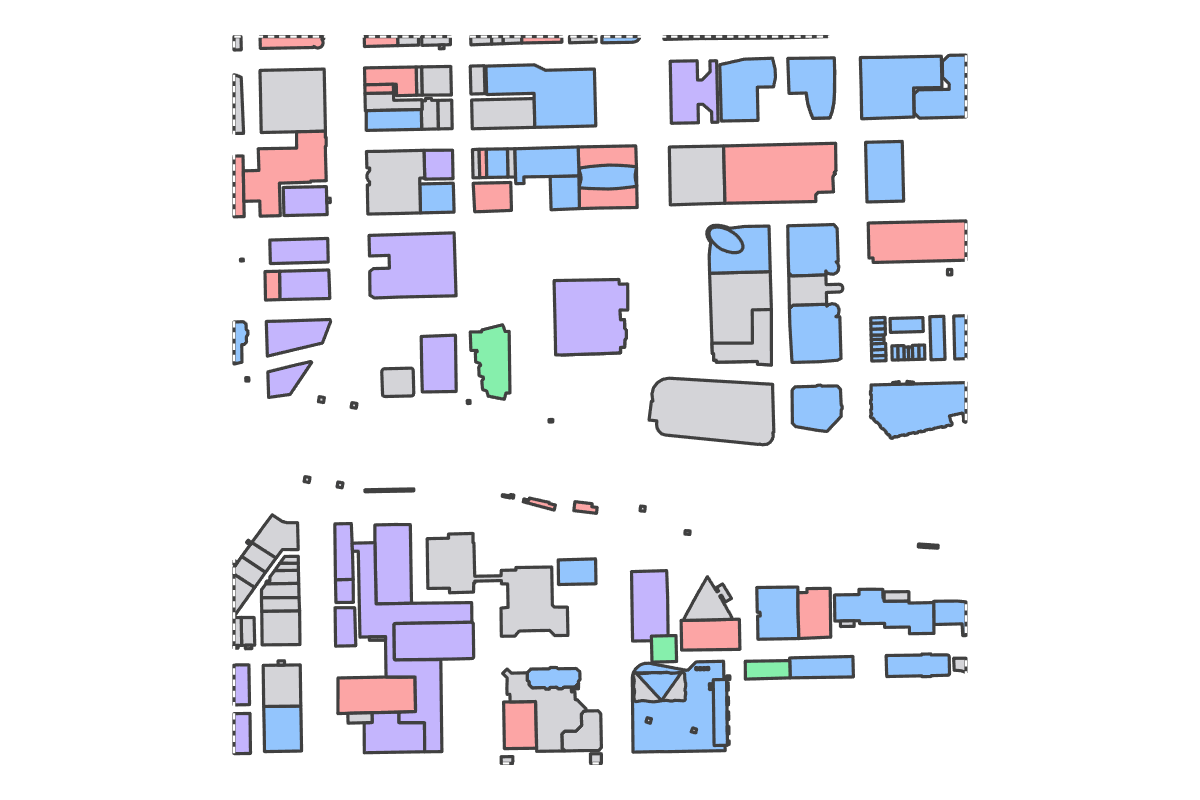 Program breakdown map