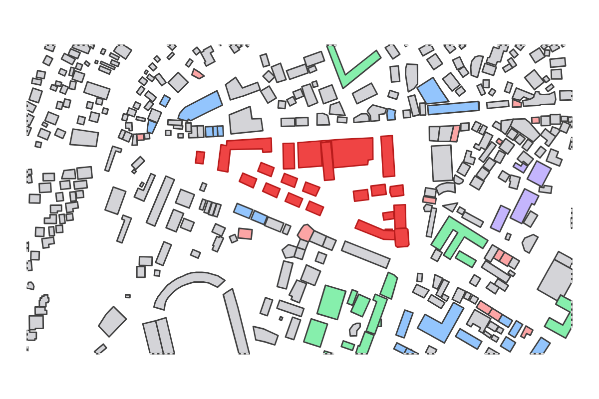 Program breakdown map