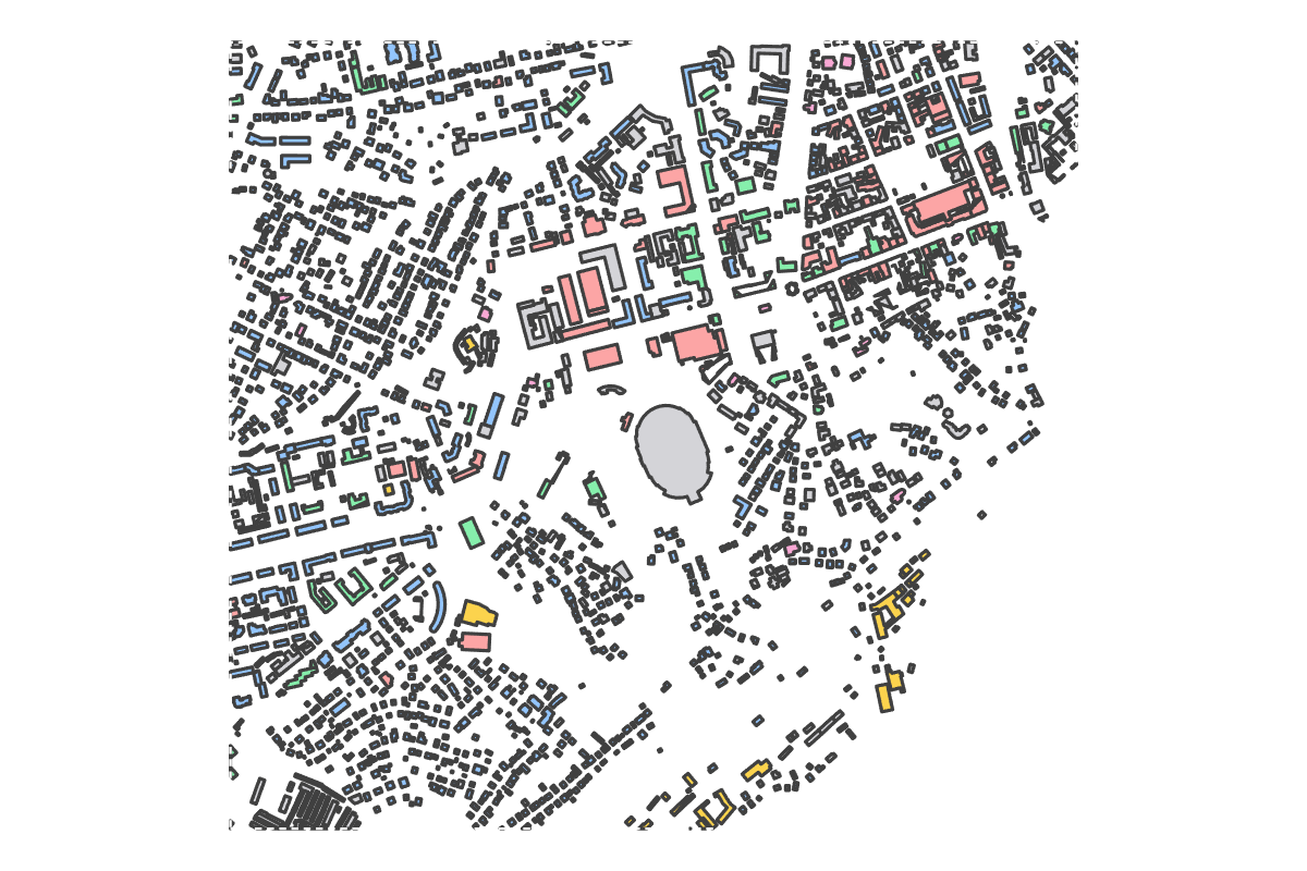 Program breakdown map
